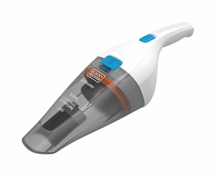 Black+Decker Nvc115Jl - Handstaubsauger (Grau/Weiß)