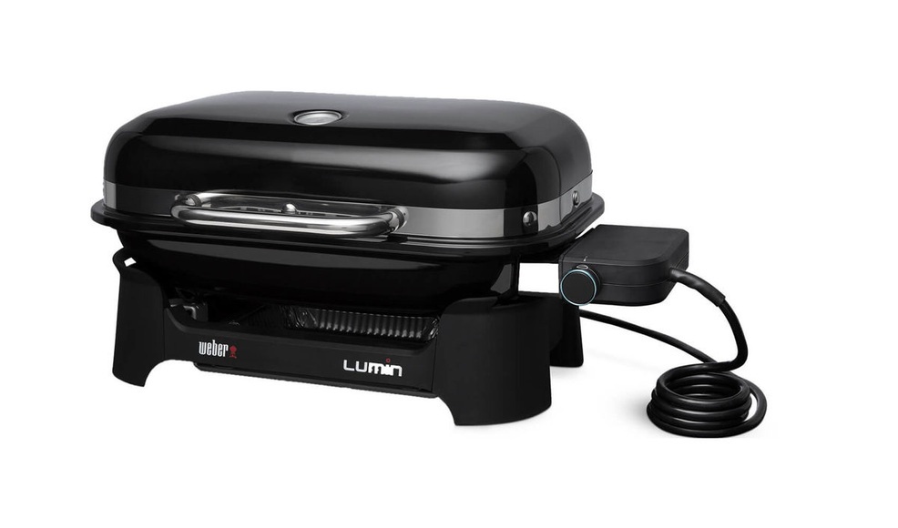 Weber Lumin Compact Elektrogrill Schwarz