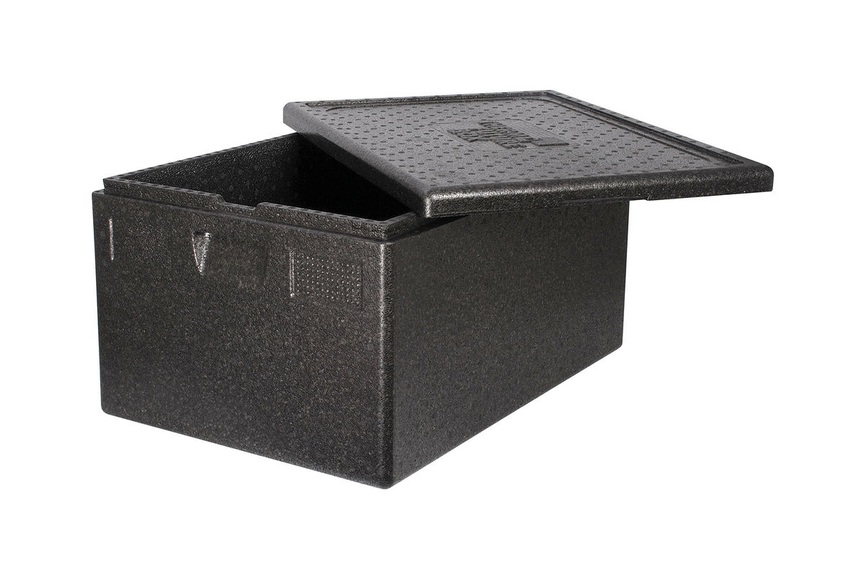 APS Thermo-Box GN 1/1 inkl. Deckel 600x400x320 mm Schwarz