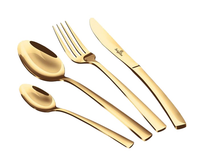 Berlinger Haus 24 tlg Besteck-Set Champagne