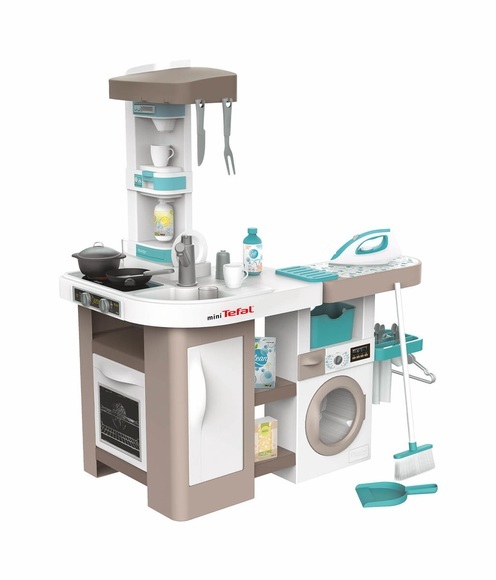 Smoby Tefal Studio Küche mit Waschsalon