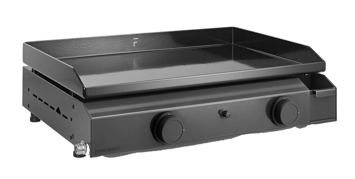 FORGE ADOUR PLANCHA BASE STAHL SCHWARZ