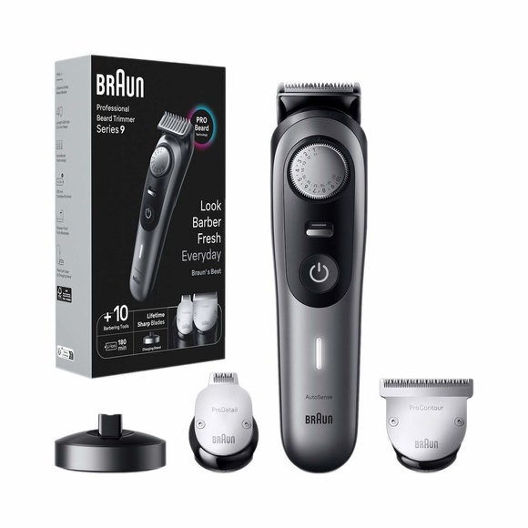 BRAUN BT9420 - Barttrimmer (Grau)