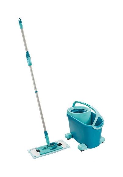 Komplett-Set 'Clean Twist M Ergo mobile' Leifheit türkis