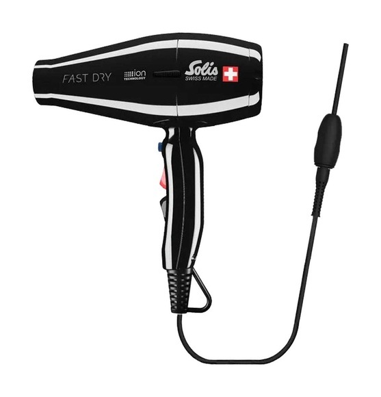 Solis Fast Dry 360° ionic black Haartrockner