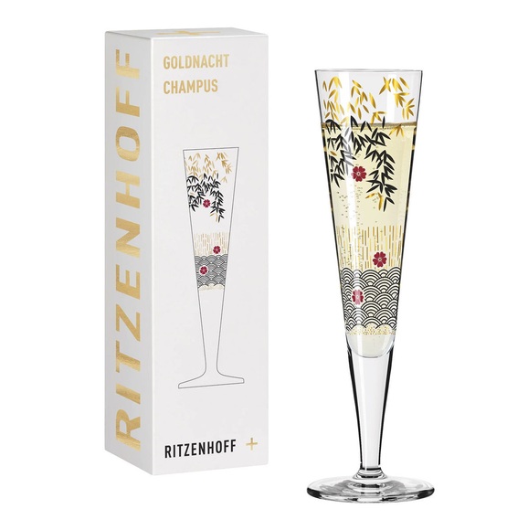 Ritzenhoff Goldnacht Champagnerglas #19