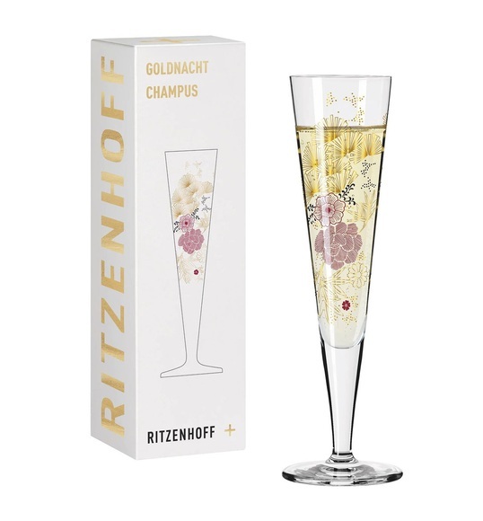 Ritzenhoff Goldnacht Champagnerglas #20