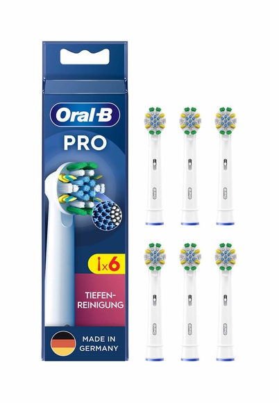 Oral B Aufsteckbürsten »Pro Tiefenreinigung«, X-förmige Borsten