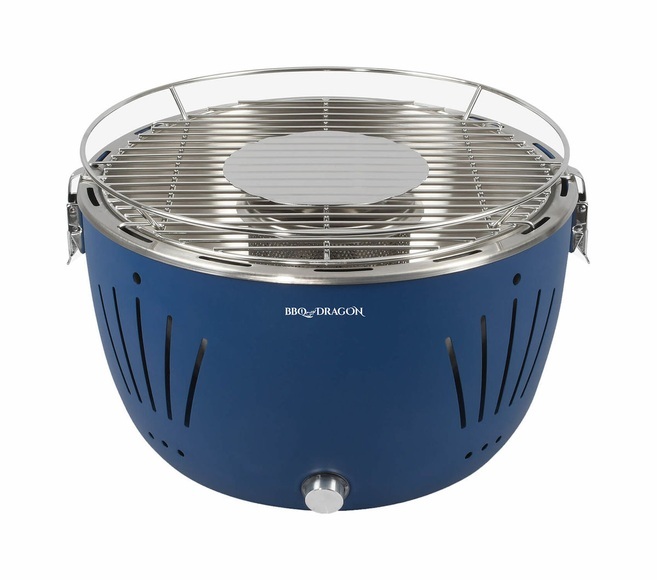 BBQ Dragon Monterey Holzkohlegrill Blau