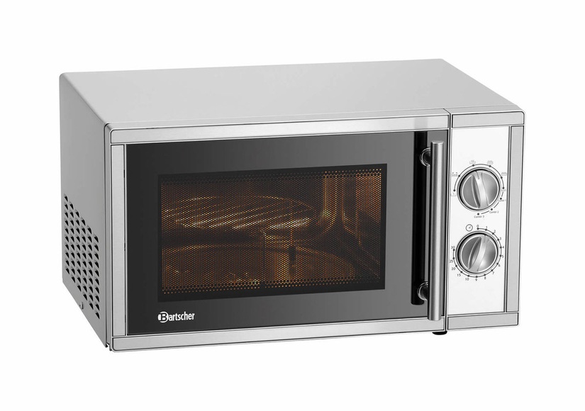 Bartscher Mikrowellengerät mit Grill 23L 900W