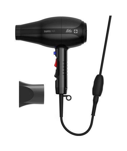 SOLIS Swiss Air 360° - Haartrockner (Schwarz)
