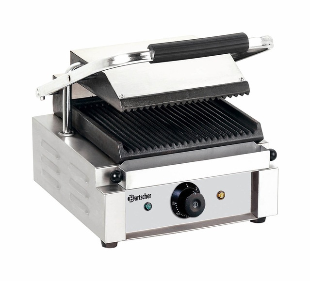 Bartscher Kontaktgrill gerillt gerillt