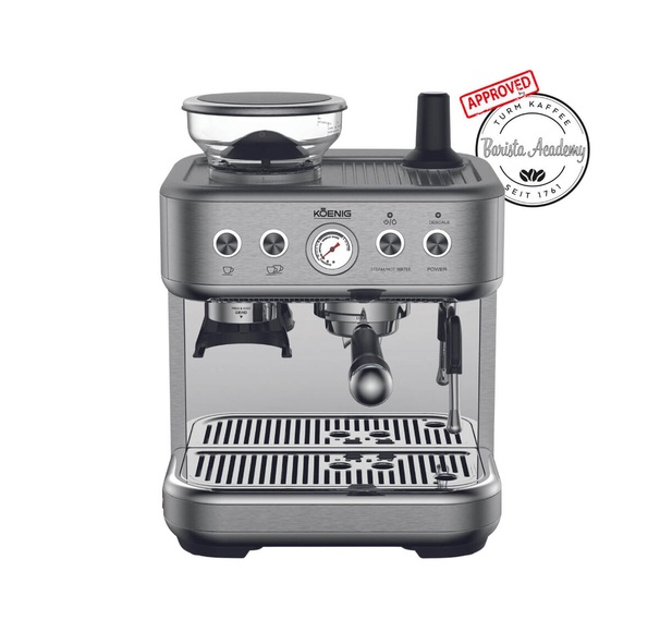 KOENIG Baressa - Espressomaschine (Edelstahl)