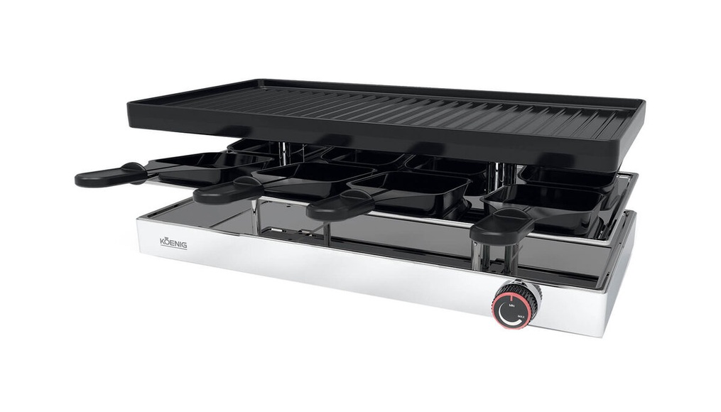 Koenig Raclette Grill Elegance «Grill und Stein» B02244