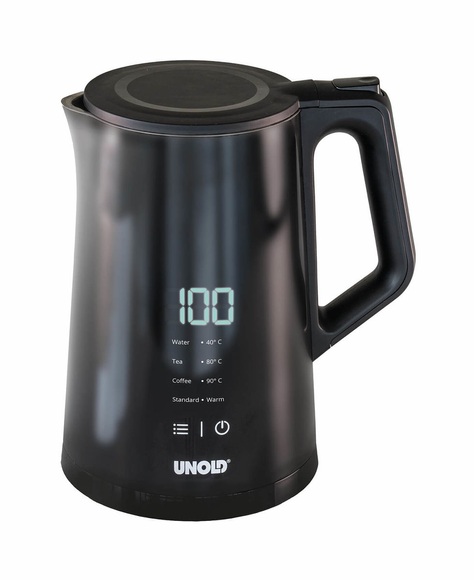 Unold Wasserkocher schnurlos Schwarz