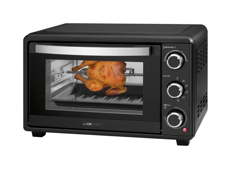 Clatronic MBG 3727 Minibackofen Heißluft-Funktion 25 l