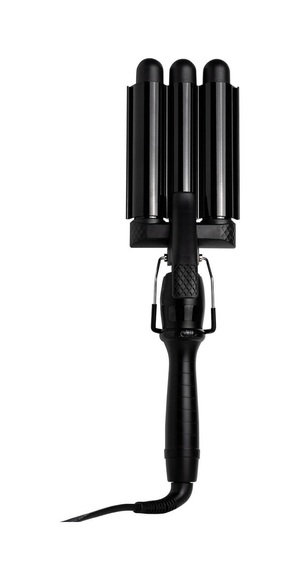 Mermade Hair - Mini Hair Waver 25mm Dreifaches Keramik Welleneisen Lockenstab - Schwarz