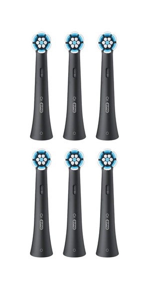 Oral-B iO Sanfte Reinigung 6er Bürstenkopf Schwarz