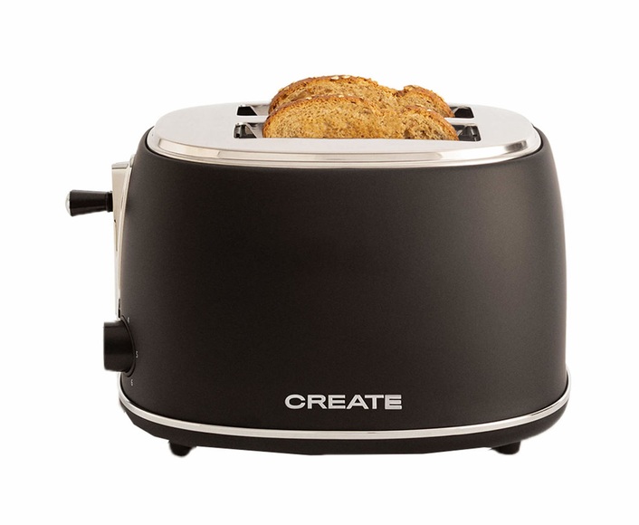 CREATE TOAST RETRO STYLANCE S Toaster Schwarz