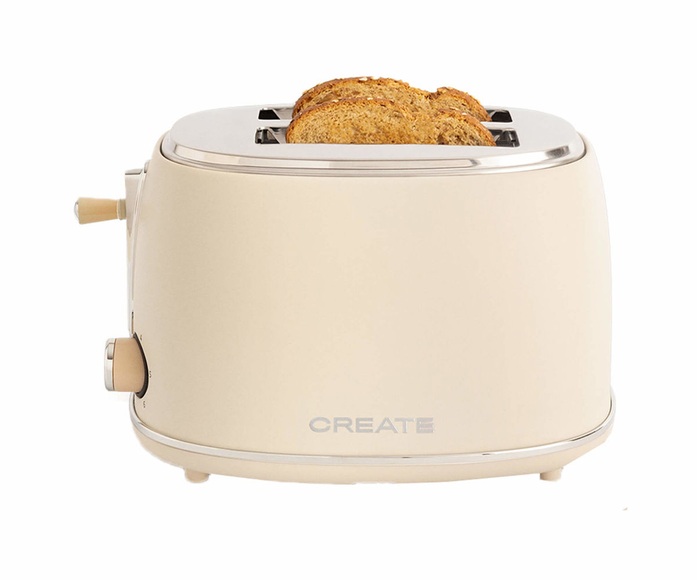 CREATE TOAST RETRO STYLANCE S Toaster Weiss
