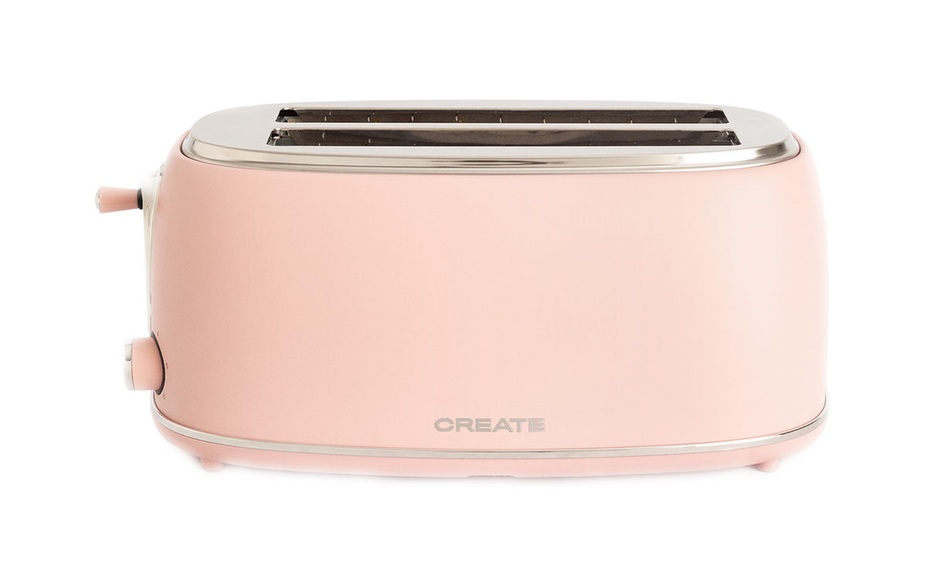 CREATE TOAST RETRO STYLANCE XL Toaster Pastelrosa