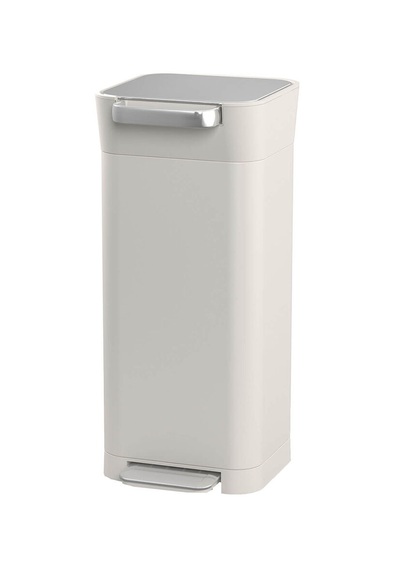 Titan Slim Recycling Station Stone, Kunststoff/Edelstahl