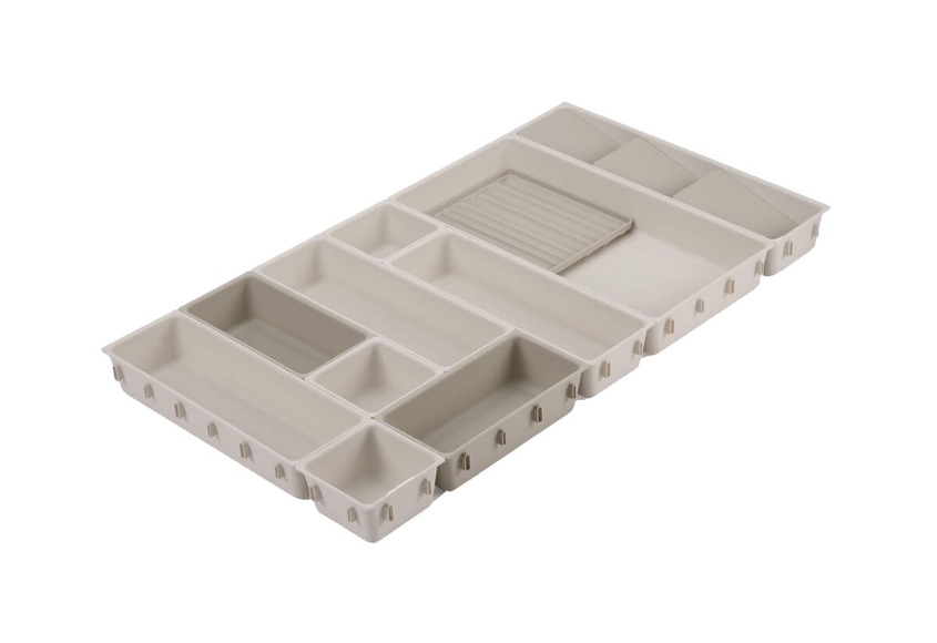 Joseph Joseph Viva Kosmetik Organisator Set 12 tlg. Beige