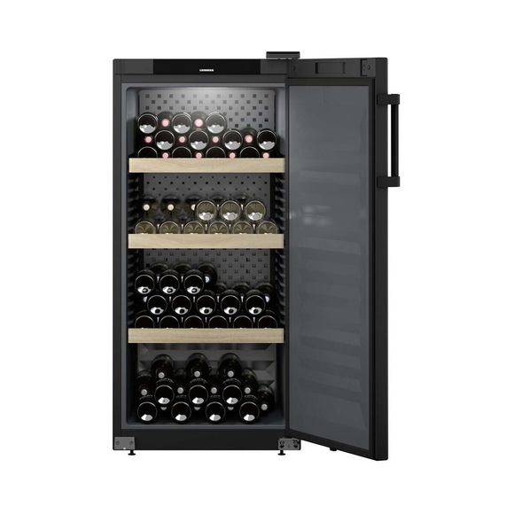 LIEBHERR Weinklimaschrank GrandCru WSbl 4201 Schwarz