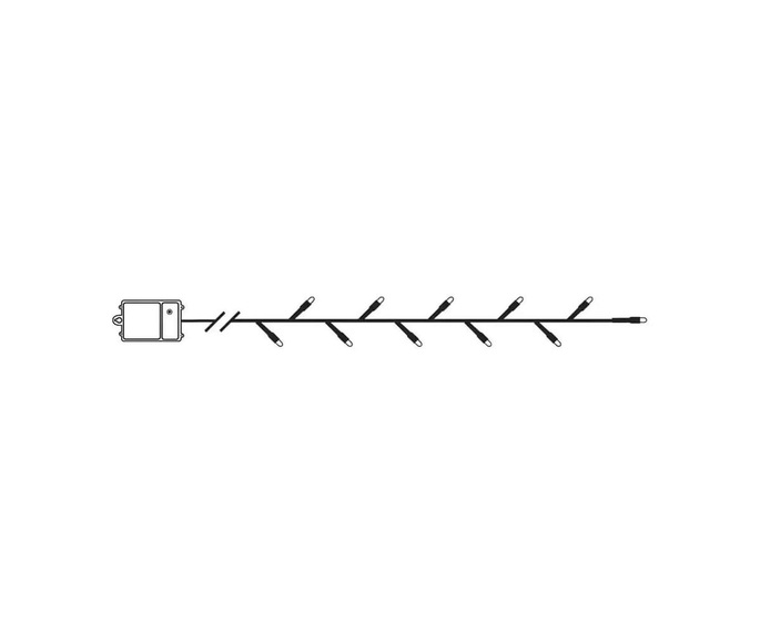 Star Trading LED-Lichterkette Dura String 160 LED, 1120 cm, outdoor