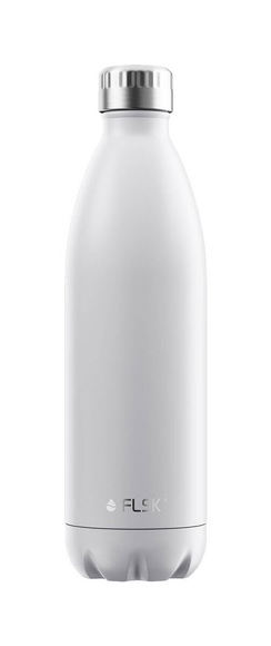 FLSK 1000WHTENG Trinkflasche 1000 ml Weiss