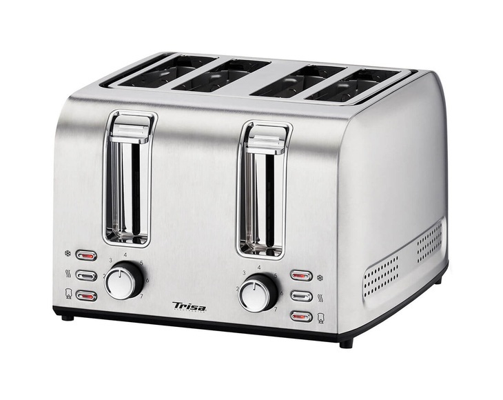 TRISA Toast 4 All - Toaster (Edelstahl)
