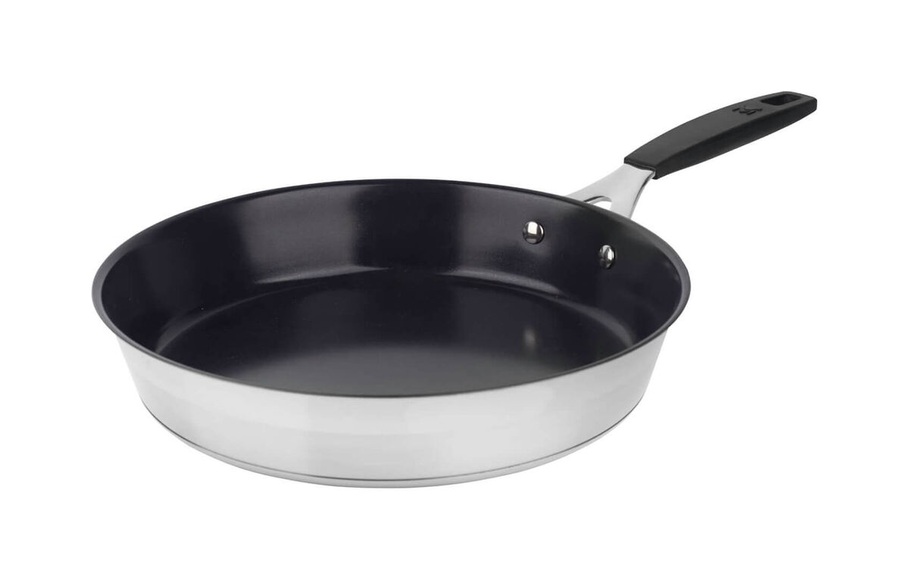 MasterPro Bratpfanne Ø28cm Edelstahl