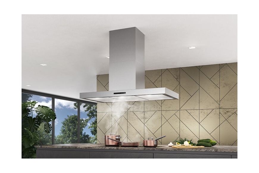 WESCO FHE Teleskop Quadro Rand 7 100 Abluft Dunstabzugshauben