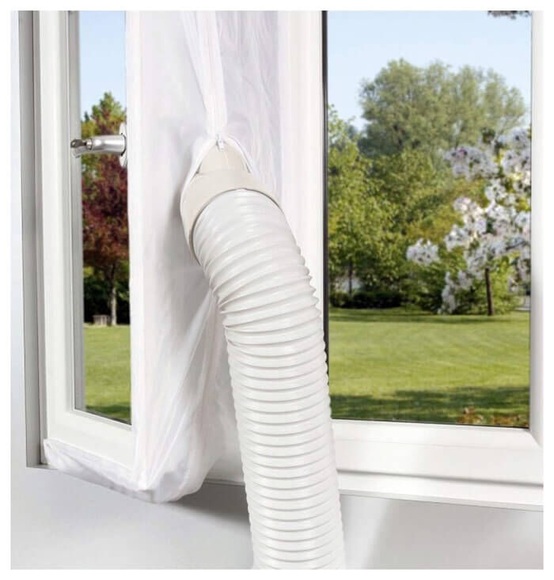 Bestron AACKIT Universelle Fensterabdichtung für Klimageräte