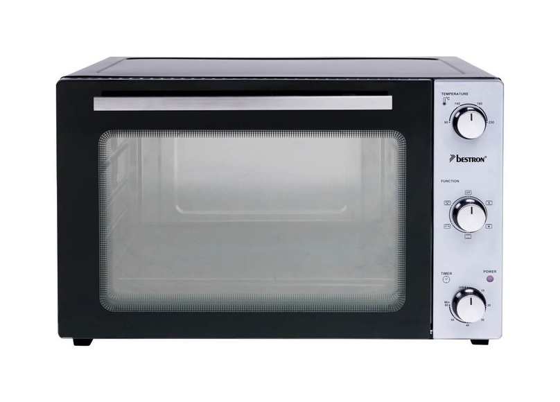 Grill-Backofen, mit Drehspieß und Umluftfunktion, 45 Liter