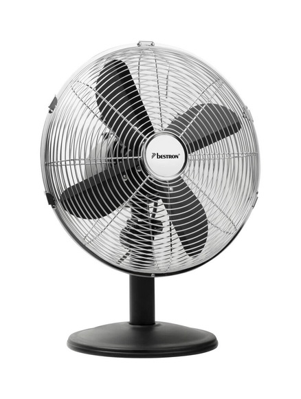 Bestron Tischventilator 35cm, Schwarz