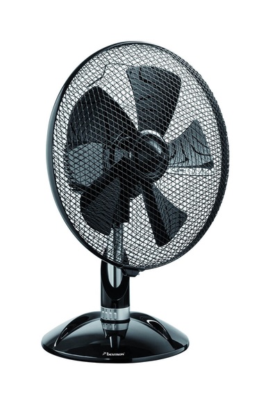 Bestron ADF30DZ Tischventilator 35 cm, schwarz