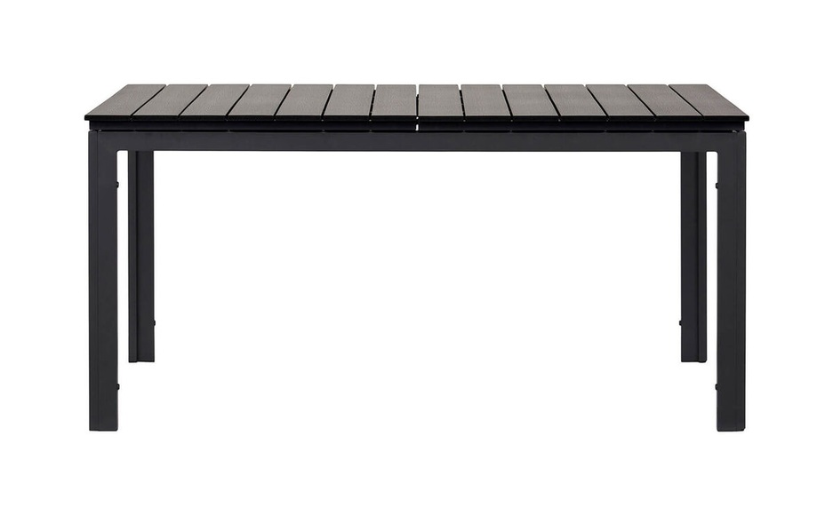 Schou Gartentisch Willy 206X95cm Schwarz