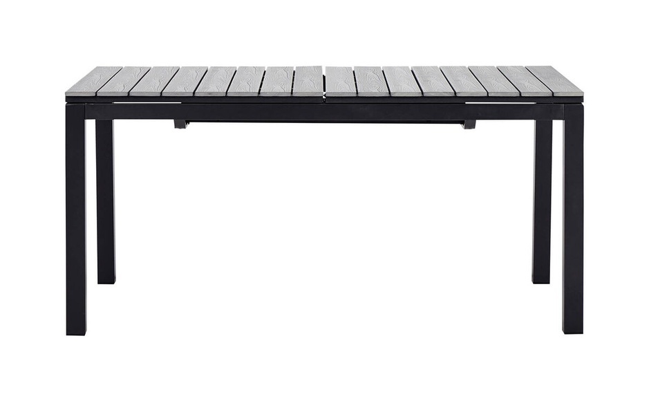 Schou Gartentisch William 260cm Schwarz/Grau