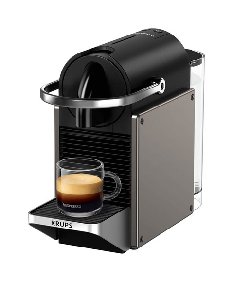 KRUPS Pixie Redesign - Nespresso® Kaffeemaschine (Titan)