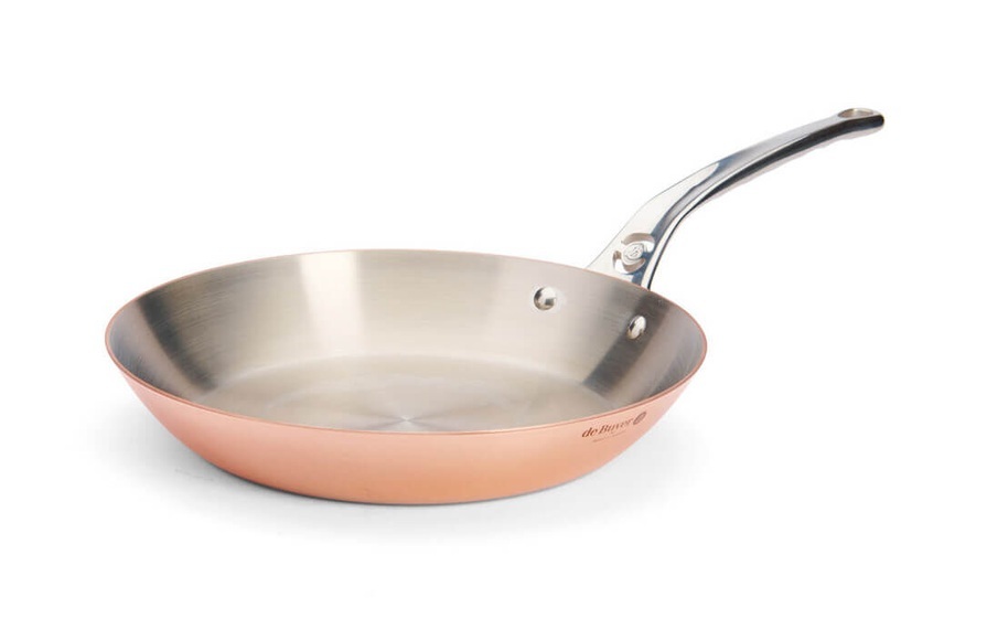 de Buyer - Bratpfanne PRIMA MATERA - Edelstahl - kupfer - 3.5 cm