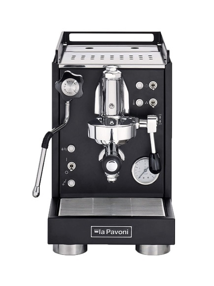 La Pavoni Semiprofesssionell Mini Cellini Nera Siebträgermaschine