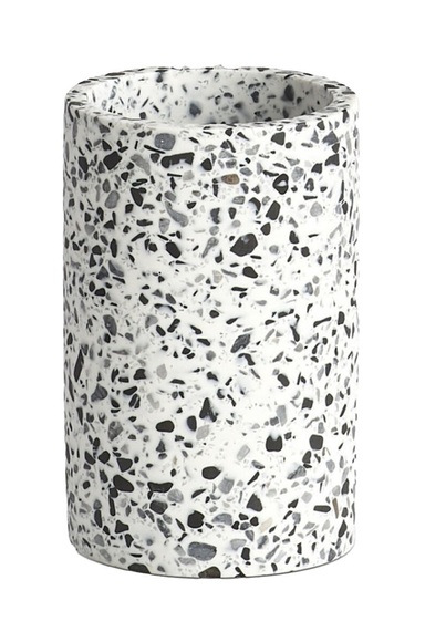 ZELLER Zahnputzbecher »Terrazzo«, aus Polyresin