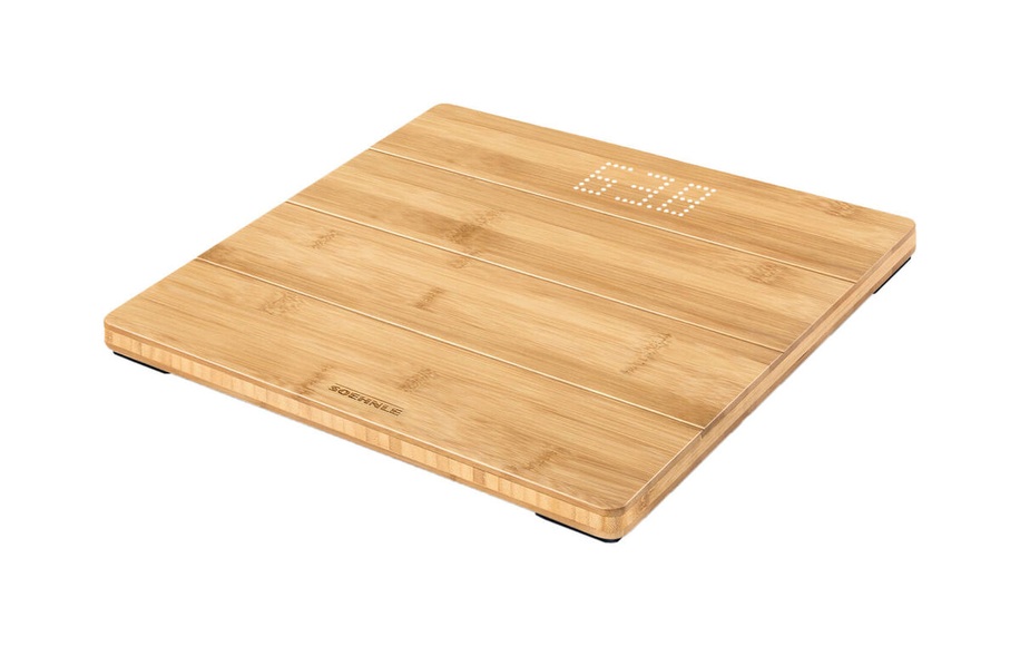 Soehnle Style Sense Bamboo Magic Digitale Personenwaage Wägebereich (max.)=180 kg Holz