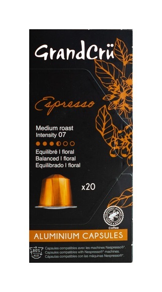 GrandCrü Espresso Nespresso® kompatible Kaffeekapseln