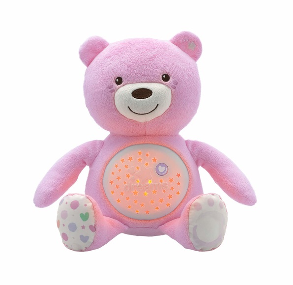 CHICCO First Dreams Baby Bär rosa
