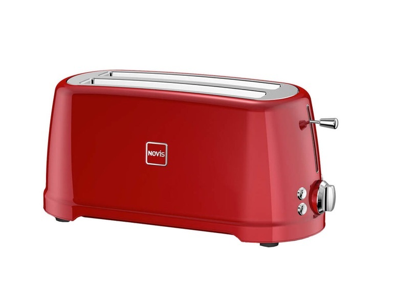 Novis Iconic T4 Langschlitztoaster rot