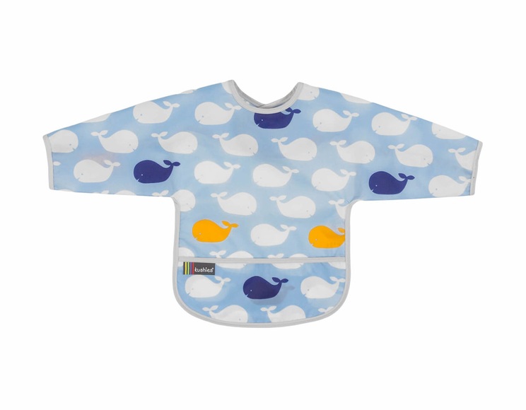 Toy - Lätzchen Kushies CleanBibs - Blau und Weiss
