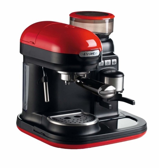 Ariete Ari-1318 Moderna - Espressomaschine (Rot/Schwarz)