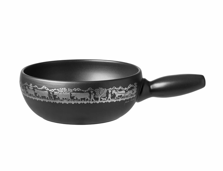 Stöckli Alpaufzug Käsefonduecaquelon Induktion 21 cm